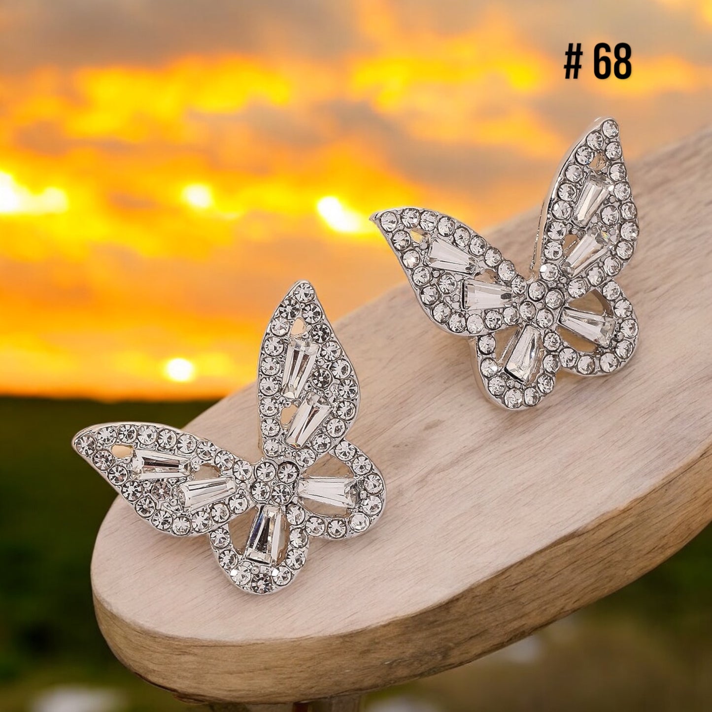 Butterfly Stud Earrings